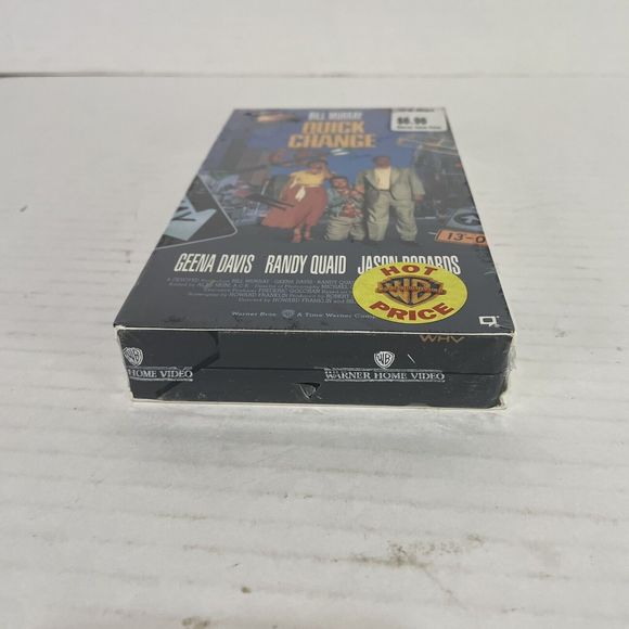 Quick Change VHS VCR Video Tape Bill Murray SEALED New - Picture 6 of 6